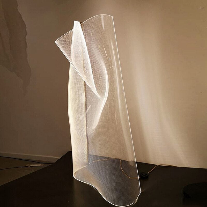 LED Acryl Floor Lamp-ChandeliersDecor