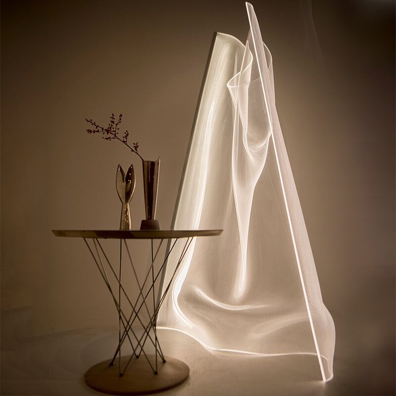 LED Acryl Floor Lamp-ChandeliersDecor