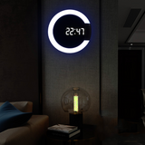 Horloge murale électronique à LED – Affichage de l’heure de haute qualité