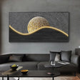 LED Moon Wall Hanging Lamp - Creative and Modern Design-ChandeliersDecor