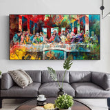 Leonardo da Vinci The Last Supper Canvas Wall Art