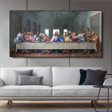 Leonardo da Vinci - The Last Supper Canvas Wall Art-ChandeliersDecor