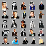 Leonardo DiCaprio Movie Star Actor Graffiti Stickers-ChandeliersDecor