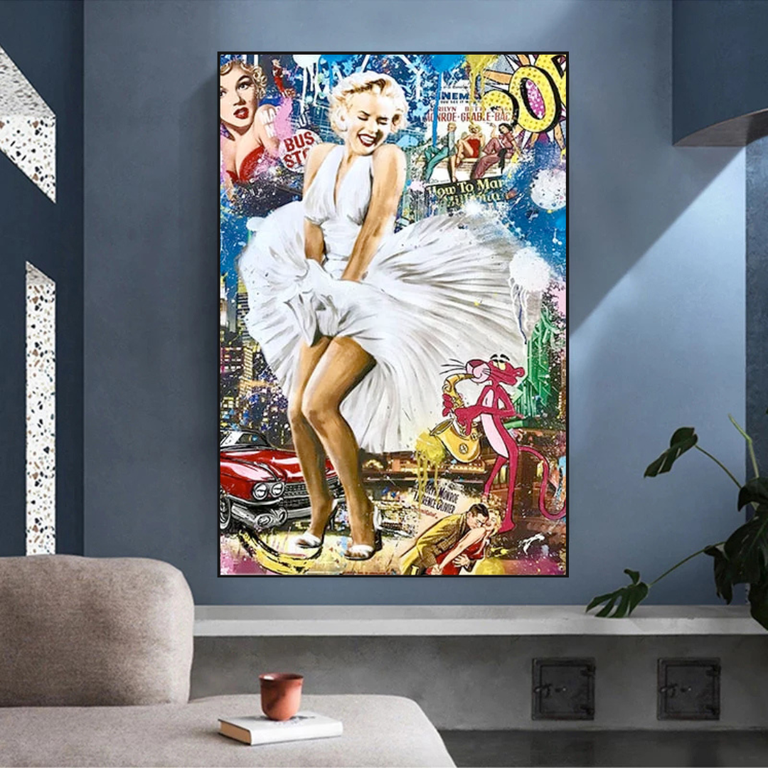 Let's Dance: Marilyn Monroe Poster - Unforgettable Icon-ChandeliersDecor