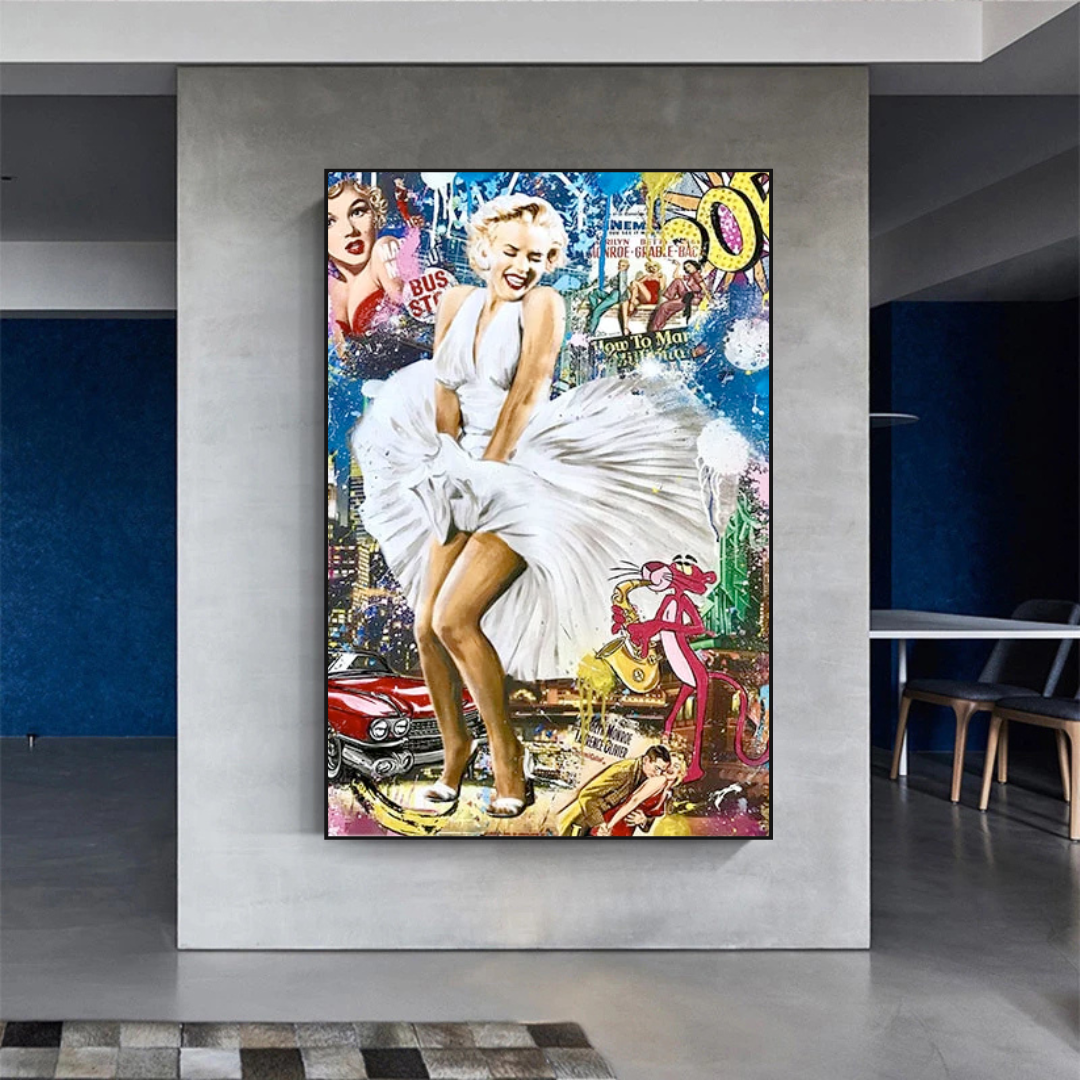 Let's Dance: Marilyn Monroe Poster - Unforgettable Icon-ChandeliersDecor