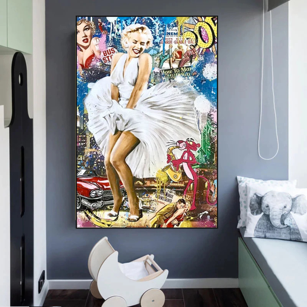 Let's Dance: Marilyn Monroe Poster - Unforgettable Icon-ChandeliersDecor