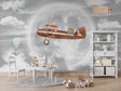 Let's Fly Together - Kids Room Wallpaper Mural-ChandeliersDecor.com