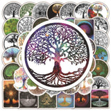 Life Tree Miracle Faith Totem Stickers-ChandeliersDecor