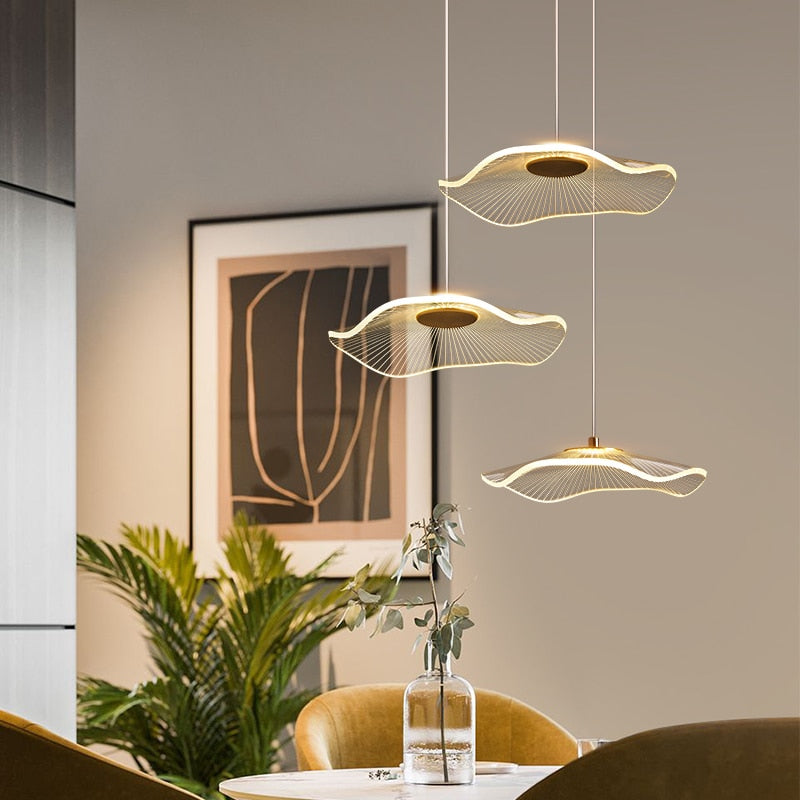 Lotus Leaf Chandelier: Elegant Lighting for Your Space-ChandeliersDecor