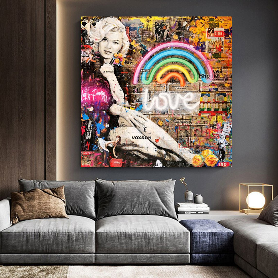 Love is the Answer: Marilyn Poster - Inspiration-ChandeliersDecor