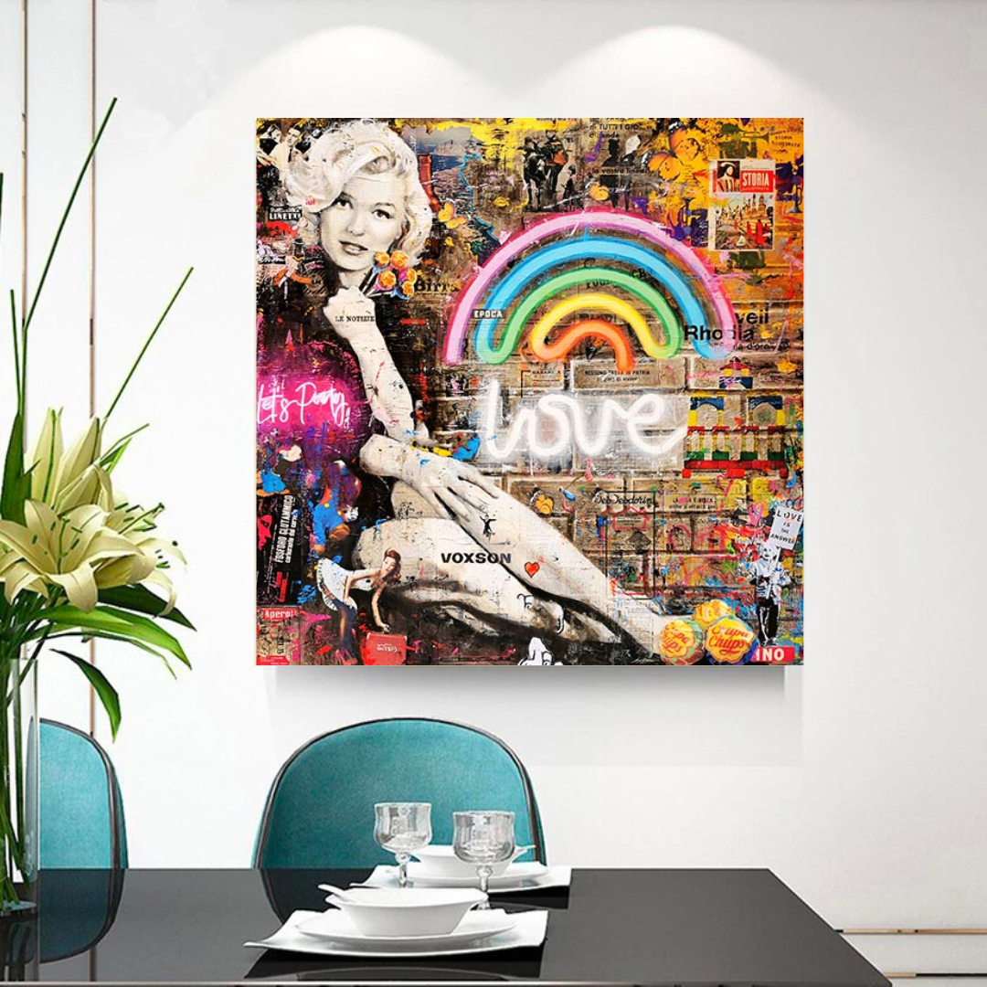 Love is the Answer: Marilyn Poster - Inspiration-ChandeliersDecor