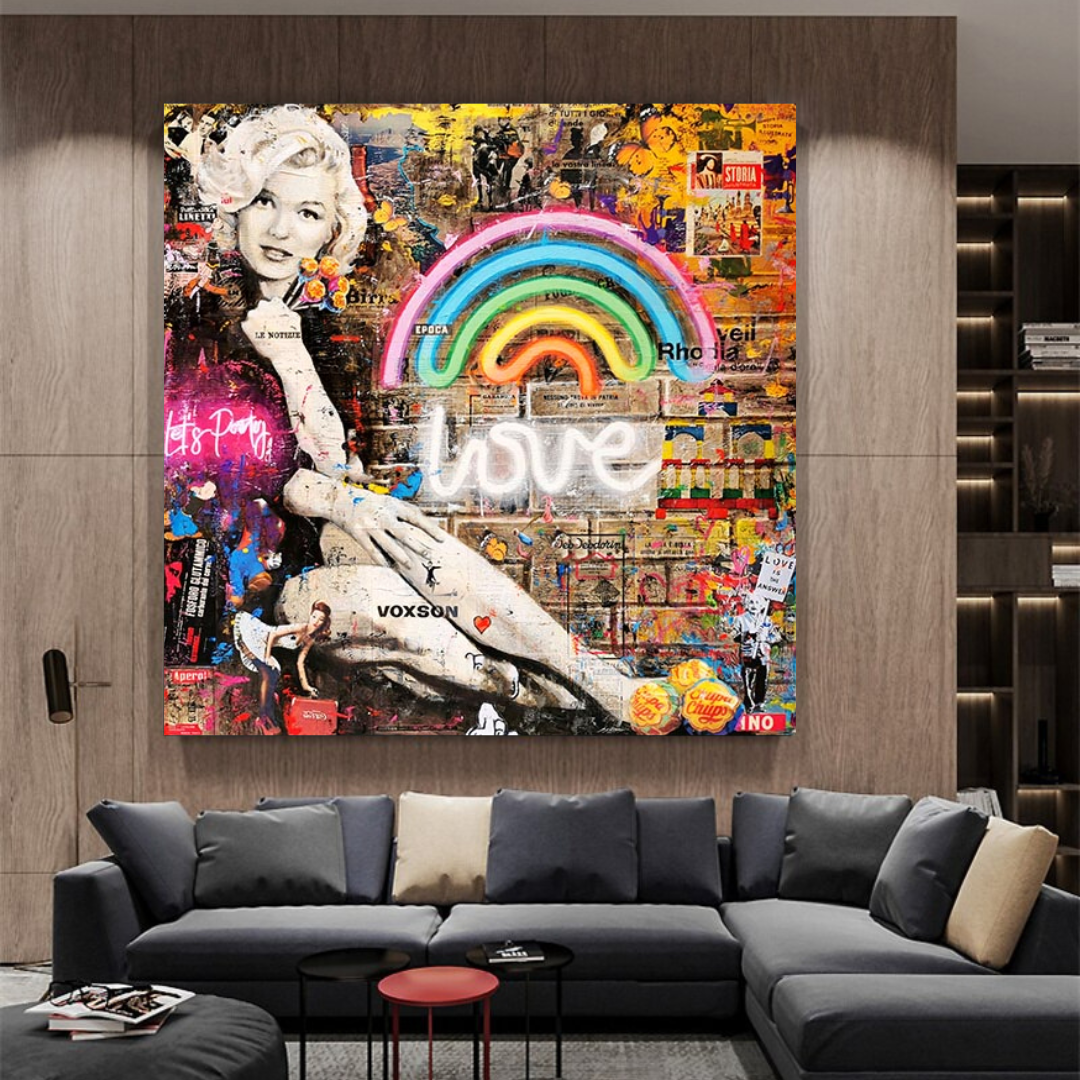 Love is the Answer: Marilyn Poster - Inspiration-ChandeliersDecor