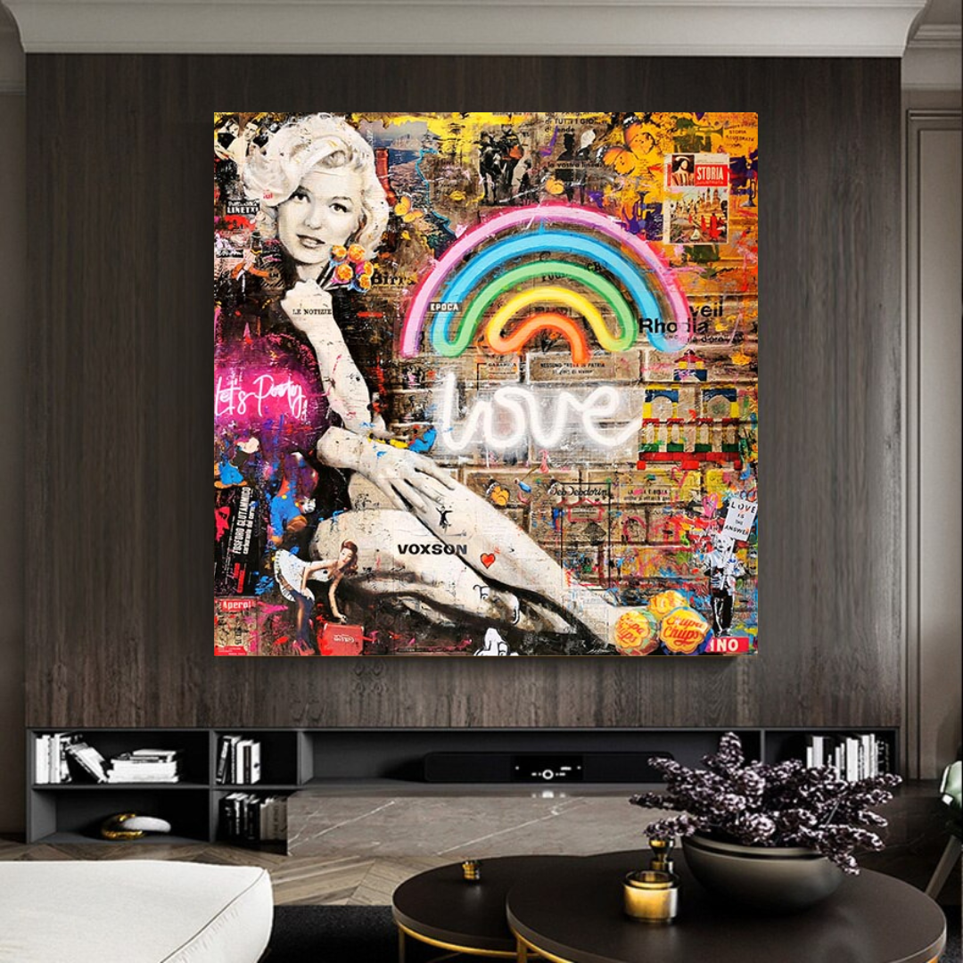 Love is the Answer: Marilyn Poster - Inspiration-ChandeliersDecor