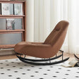 Luxurious Support Rocking Chair - Ultimate Relaxation Experience-ChandeliersDecor