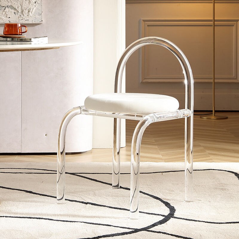 Luxury Acrylic Coffee Chair-ChandeliersDecor