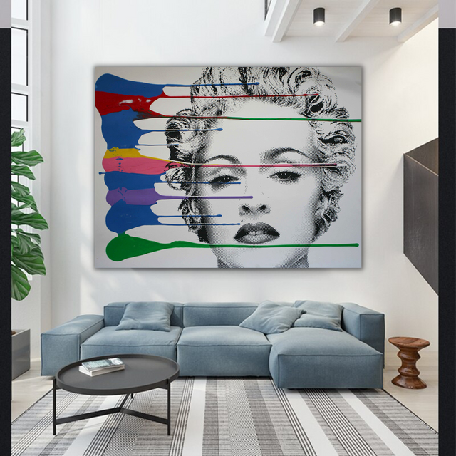 Madonna Poster: Paint Your Space with Iconic Art