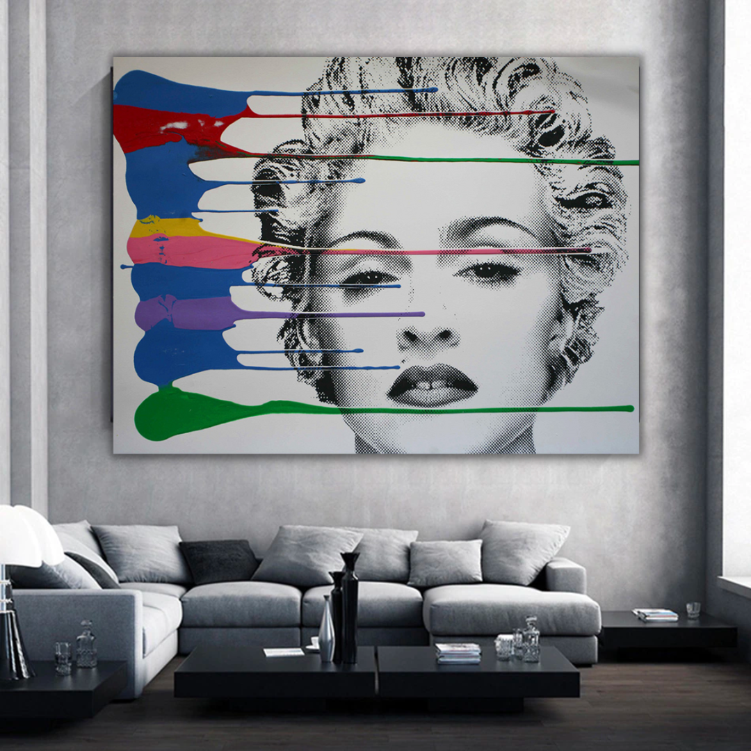 Madonna-Poster: Malen Sie Ihren Raum mit ikonischer Kunst