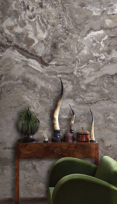 Marble Flow Wallpaper Mural-ChandeliersDecor.com