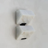 Marble Natural Stone LED Wall Light-ChandeliersDecor