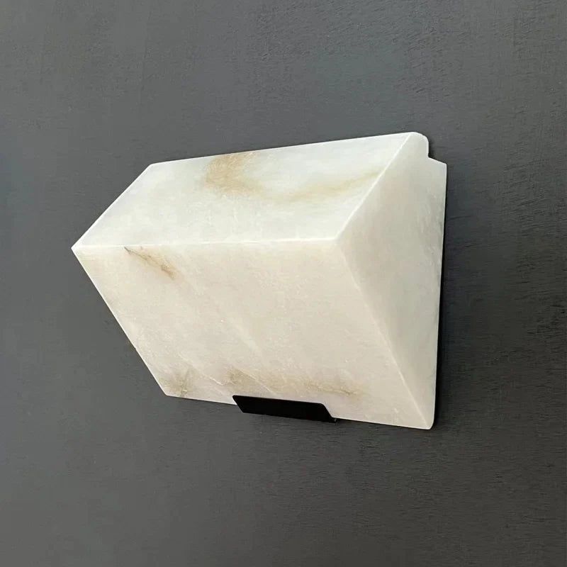 Marble Natural Stone LED Wall Light-ChandeliersDecor