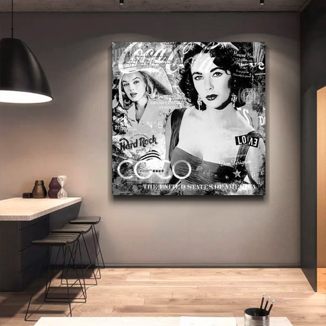 Marilyn Coco Milano Poster: Exclusive Liz Taylor Collection-ChandeliersDecor