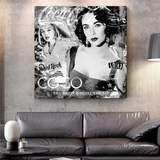 Marilyn Coco Milano Poster: Exclusive Liz Taylor Collection-ChandeliersDecor