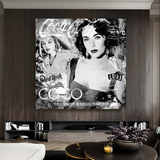 Marilyn Coco Milano Poster: Exclusive Liz Taylor Collection-ChandeliersDecor