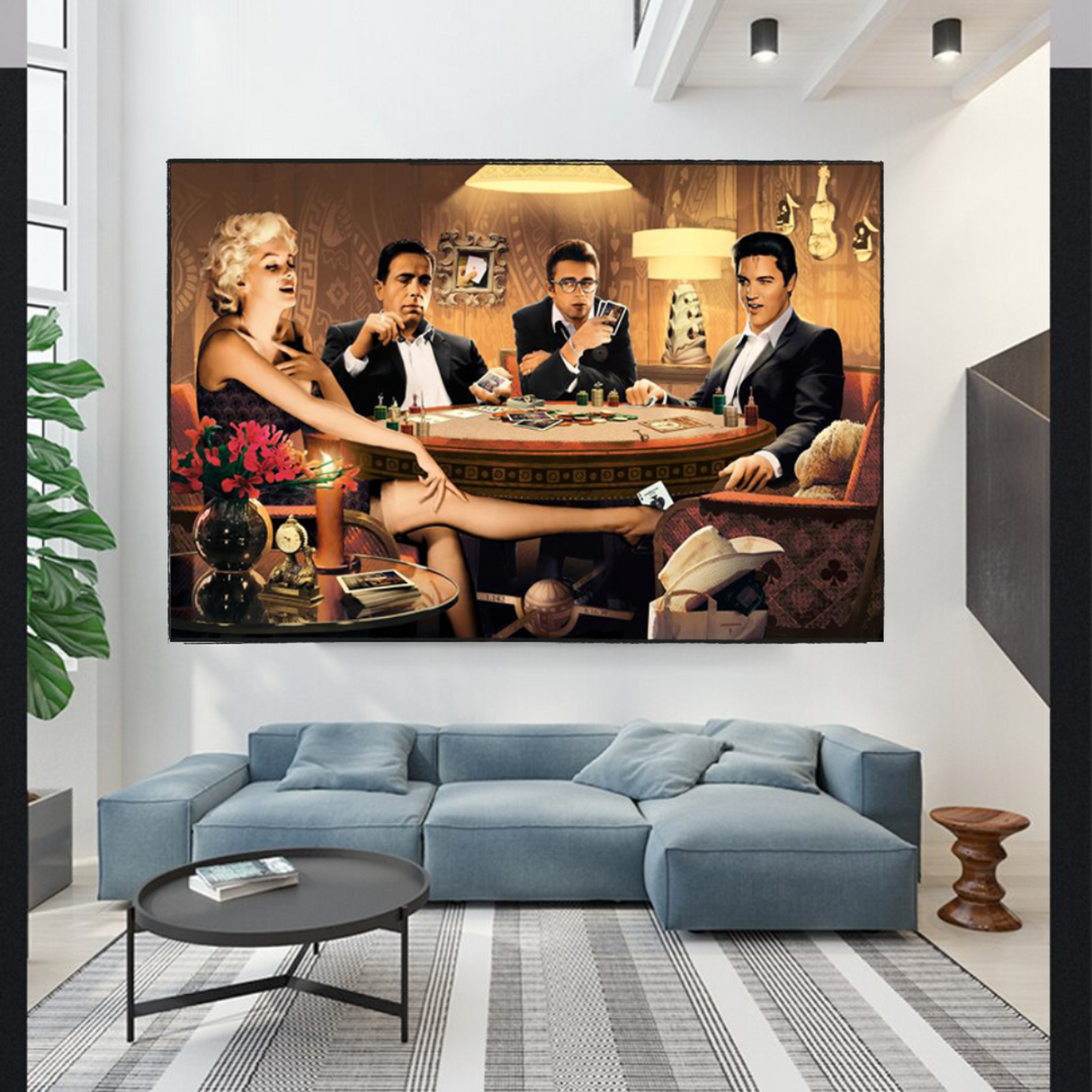 Marilyn, James Dean and Elvis Poster: The Perfect Addition