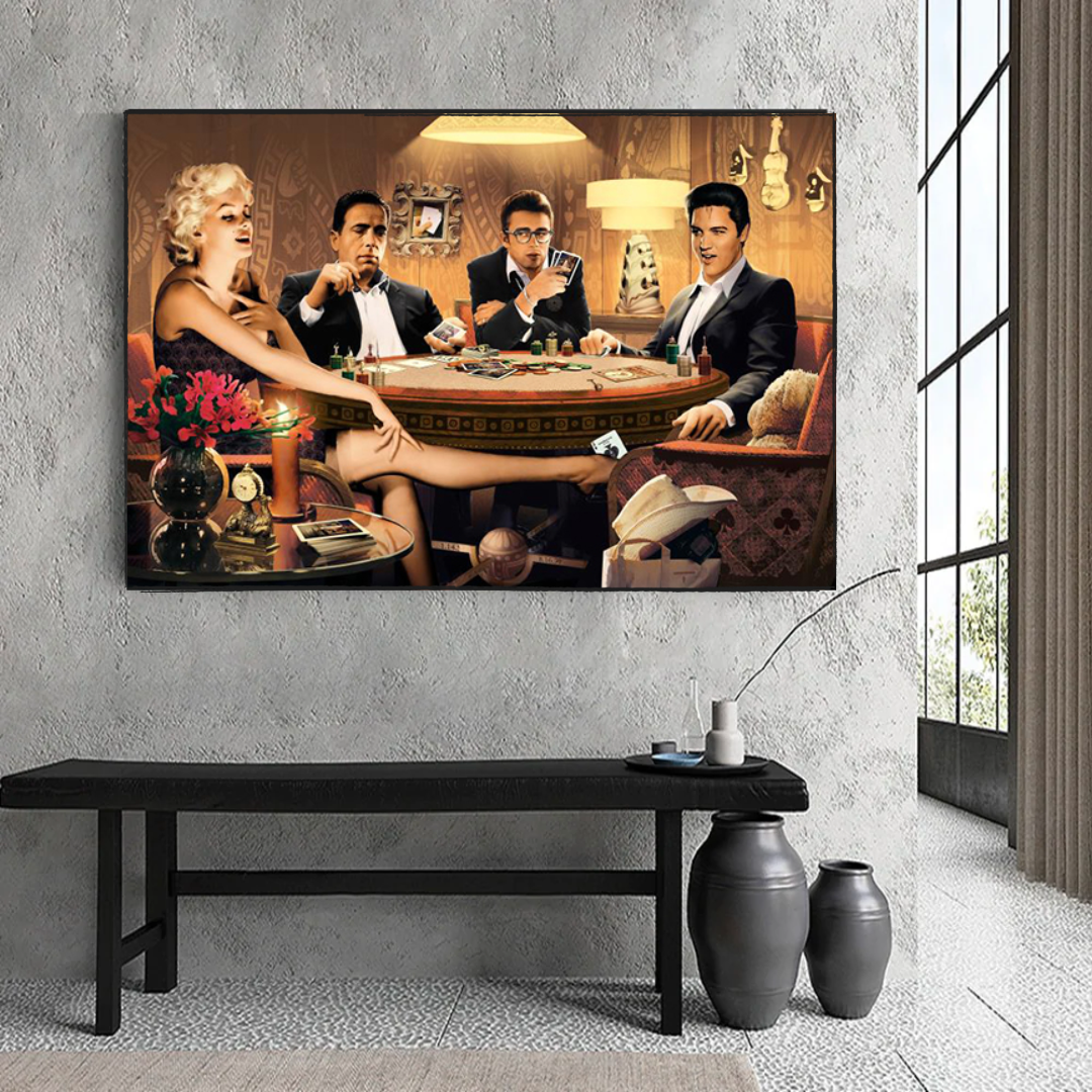 Marilyn, James Dean and Elvis Poster: The Perfect Addition-ChandeliersDecor