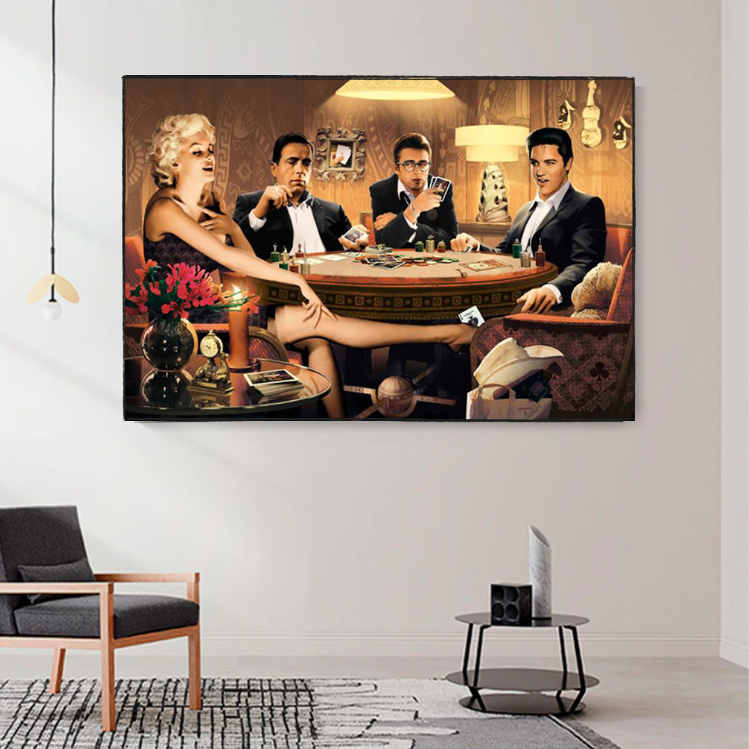 Marilyn, James Dean and Elvis Poster: The Perfect Addition-ChandeliersDecor