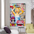 Marilyn Monroe Graffiti: Art Inspired by the Icon