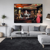 Marilyn Monroe Poster: Classic Iconography Wall Art-ChandeliersDecor