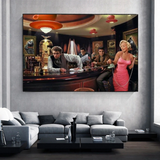 Marilyn Monroe Poster: Classic Iconography Wall Art-ChandeliersDecor