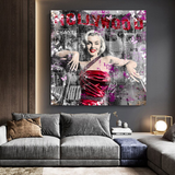 Marilyn Monroe Poster: Discover the Eternal Beauty Red-ChandeliersDecor