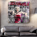 Marilyn Monroe Poster: Discover the Eternal Beauty Red-ChandeliersDecor