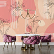 Matisse Line Art Wallpaper Mural: Exquisite Designs-ChandeliersDecor