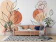 Matisse Style Wallpaper Mural: Intricate Floral Patterns-ChandeliersDecor.com