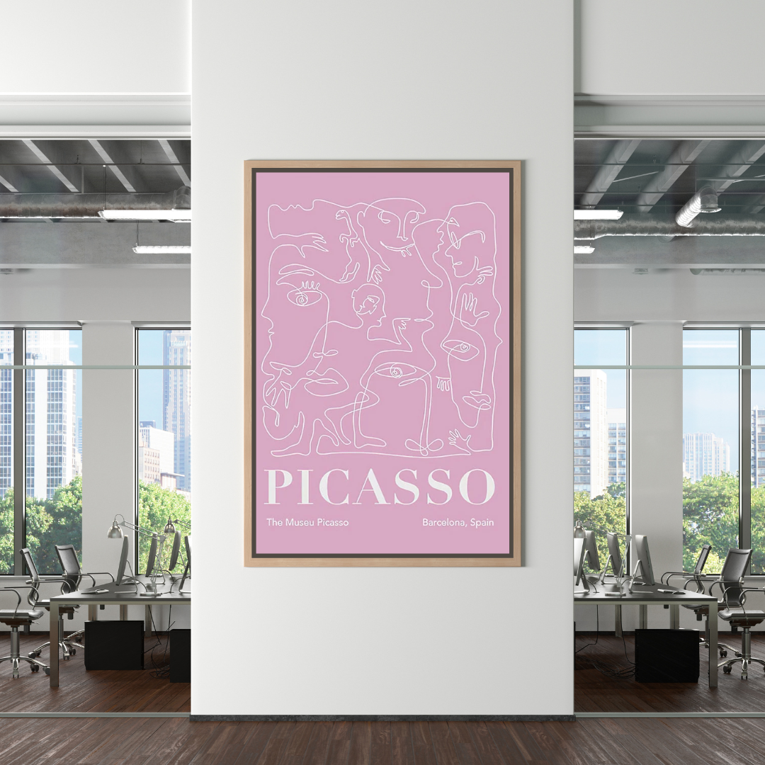 Matisse Yayoi Kusama Picasso Constellation Cocktail Canvas Wall Art