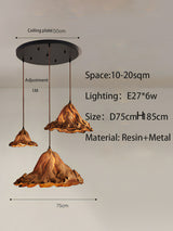 Metal Lustre Ceiling Lamp - Elegant and Stylish Lighting-ChandeliersDecor