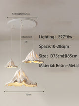 Metal Lustre Ceiling Lamp - Elegant and Stylish Lighting-ChandeliersDecor