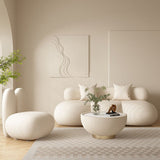 Meubles Curved Bubble Puff Sofa Set - Perfect Addition-ChandeliersDecor