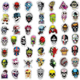 Mexican Style Skull Stickers Pack - Vibrant Designs-ChandeliersDecor