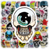 Mexican Style Skull Stickers Pack - Vibrant Designs-ChandeliersDecor