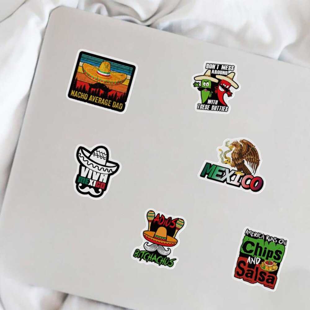 Mexico Stickers Pack: Vibrant and Authentic Designs-ChandeliersDecor