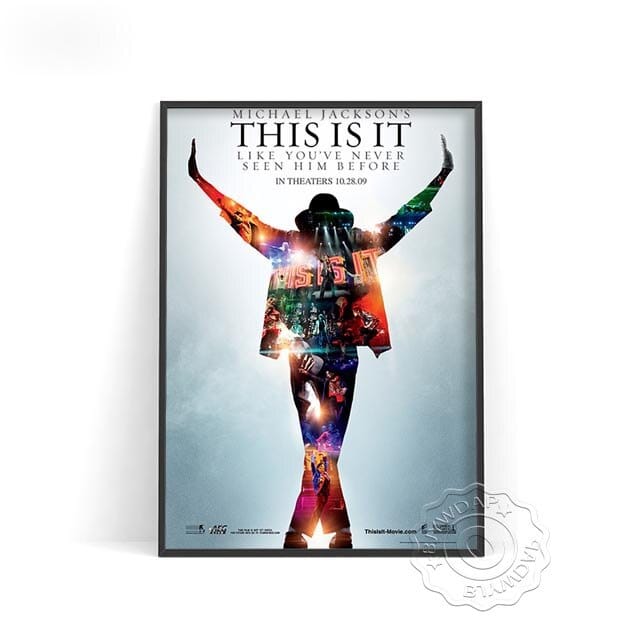 Michael Jackson Poster: Authentic and Iconic Design-ChandeliersDecor