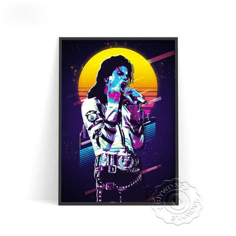 Michael Jackson Poster: Authentic and Iconic Design-ChandeliersDecor