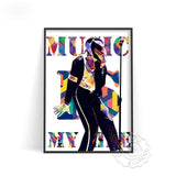 Michael Jackson Poster: Authentic and Iconic Design-ChandeliersDecor