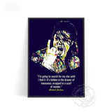 Michael Jackson Poster: Authentic and Iconic Design-ChandeliersDecor