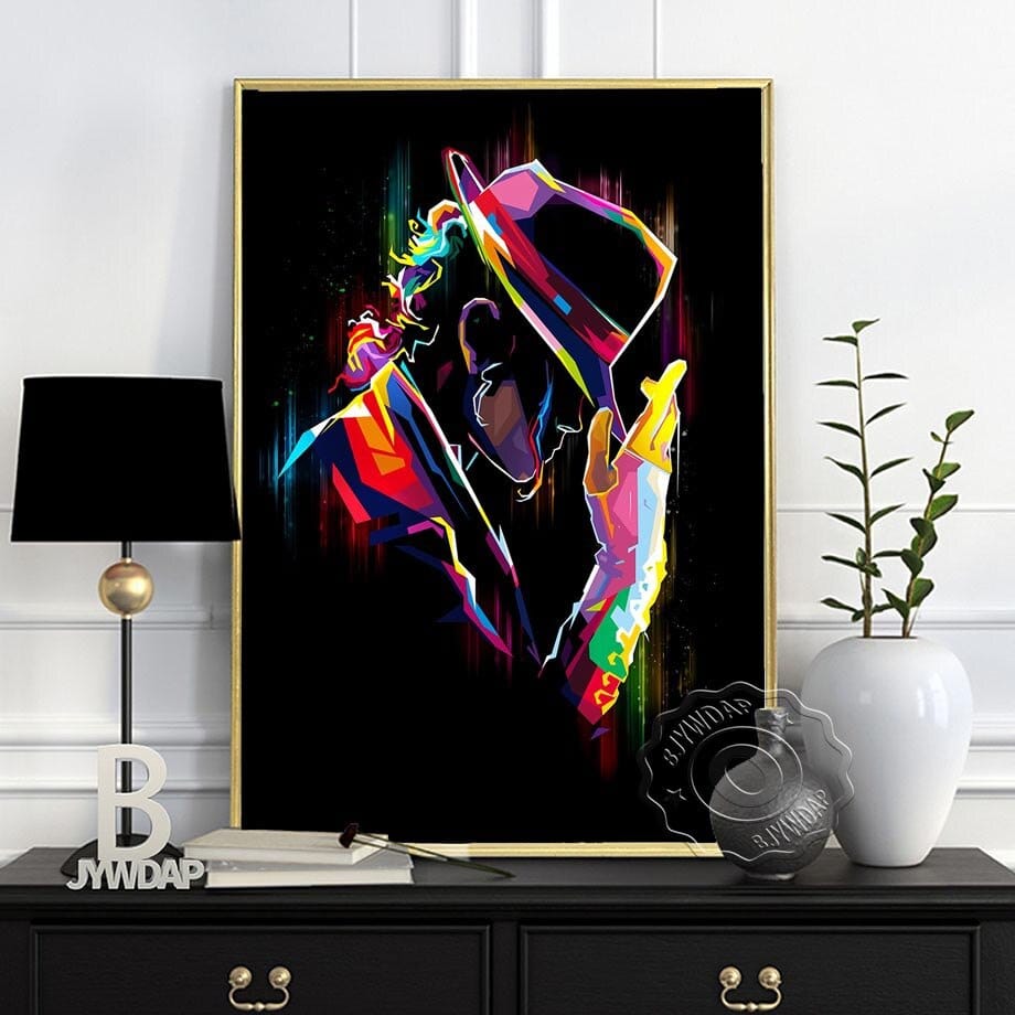 Michael Jackson Poster: Authentic and Iconic Design-ChandeliersDecor