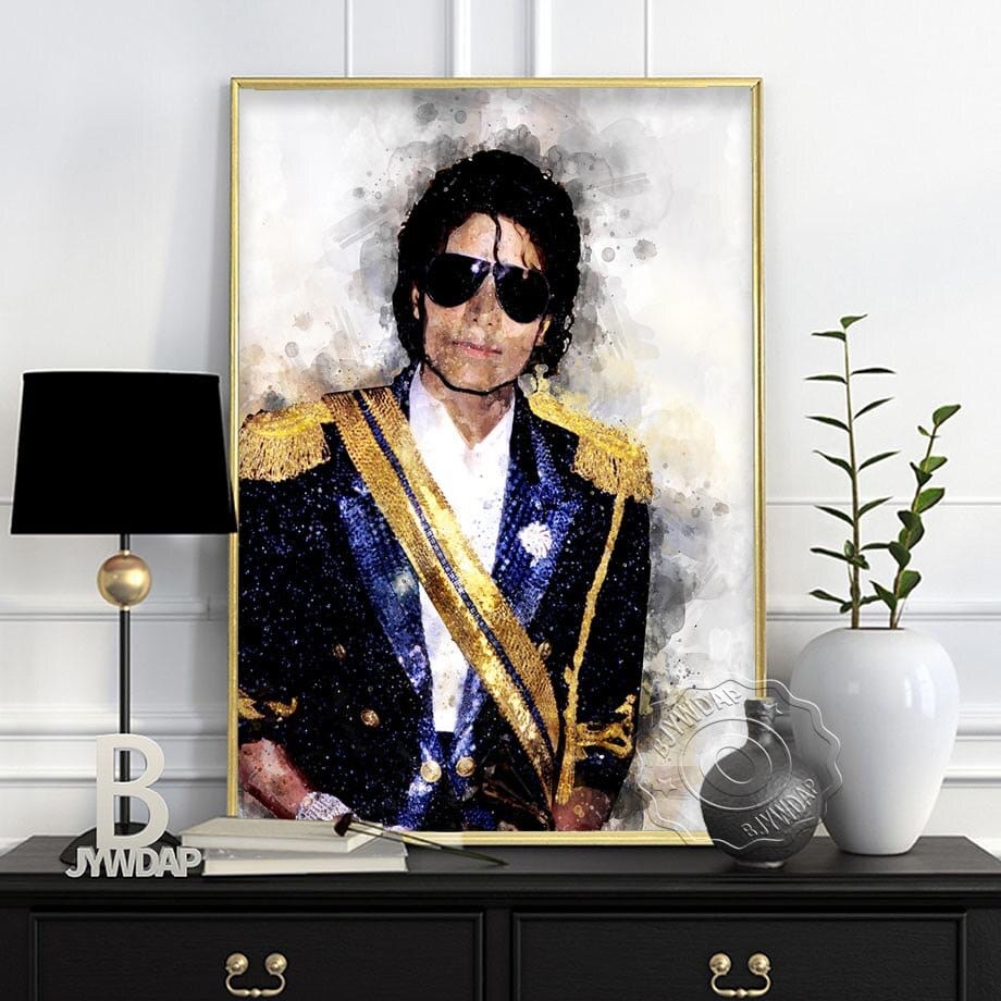 Affiche Michael Jackson : Design authentique et iconique